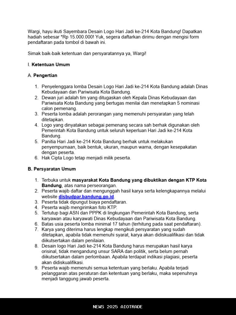 Kilauan Lampu dan Musik Kolaboratif di HJKB 2025 Bandung