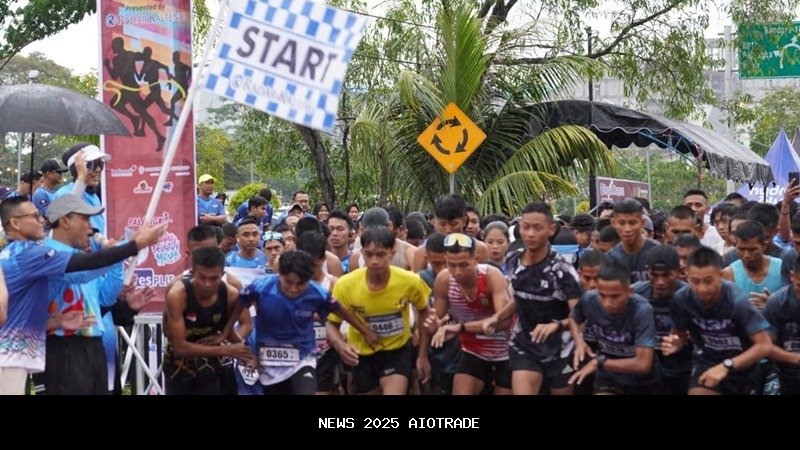 Radar Kalteng Diluncurkan, Ribuan Peserta Ikuti Fun Run 6K