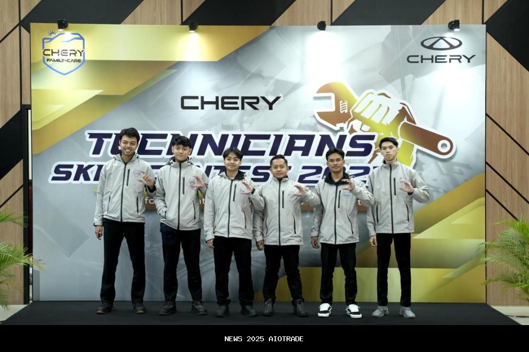 Chery Gelar Kompetisi Teknisi, Ratusan Peserta Ikut Berpartisipasi