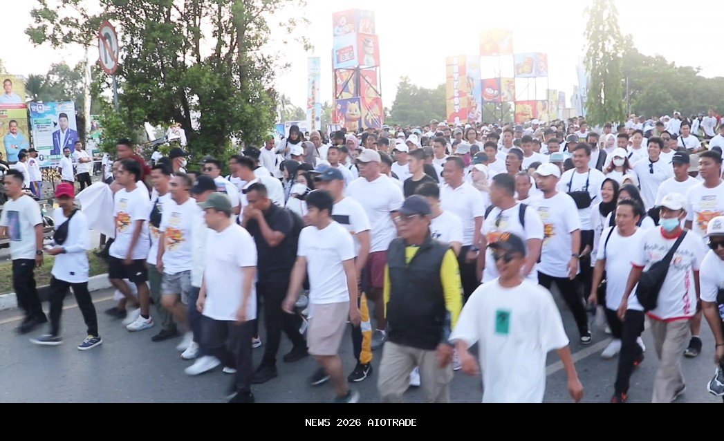 Batfest 2025 Dorong Ekonomi Tanah Bumbu, 30 Ribu Peserta Padati Jalan Santai