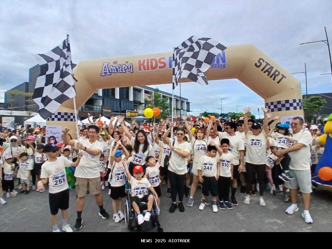 Lari Seru Amara Kids 2025, Momen Berharga Bersama Keluarga