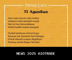 30 pantun lucu dan unik untuk Hari Pantun Nasional 17 Desember