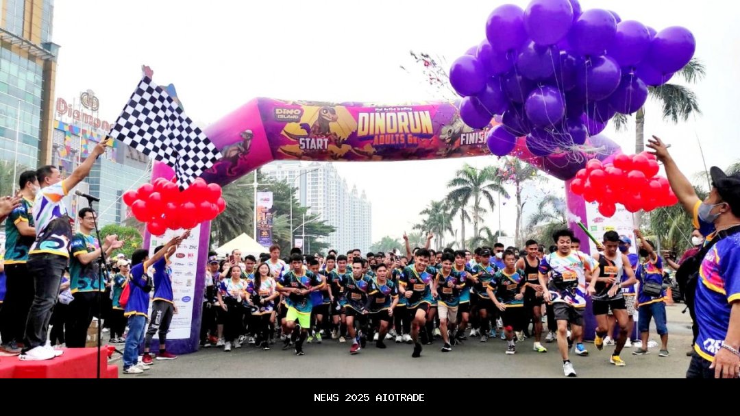 Seru! Ratusan Pelari Ikut Easy Run Artos Mall 2025, Ditutup Zumba Zin Febby
