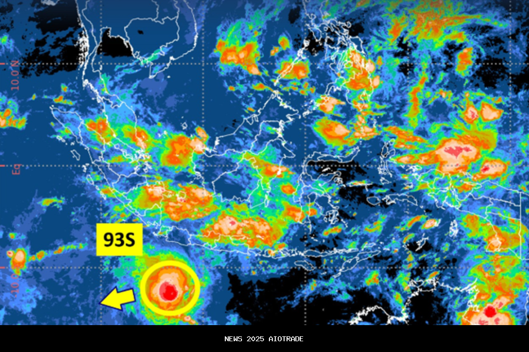 Siklon 93S Mengancam Banten dan Jawa Barat, Ini Bahayanya