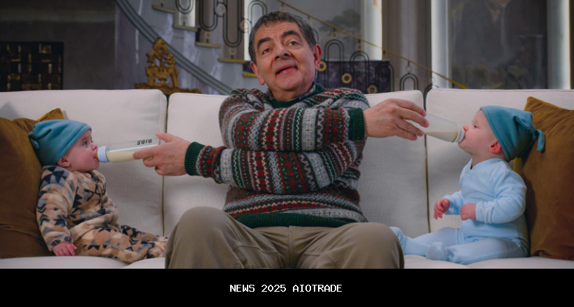 Sinopsis Man vs Baby, Aksi Lucu Rowan Atkinson Merawat Bayi
