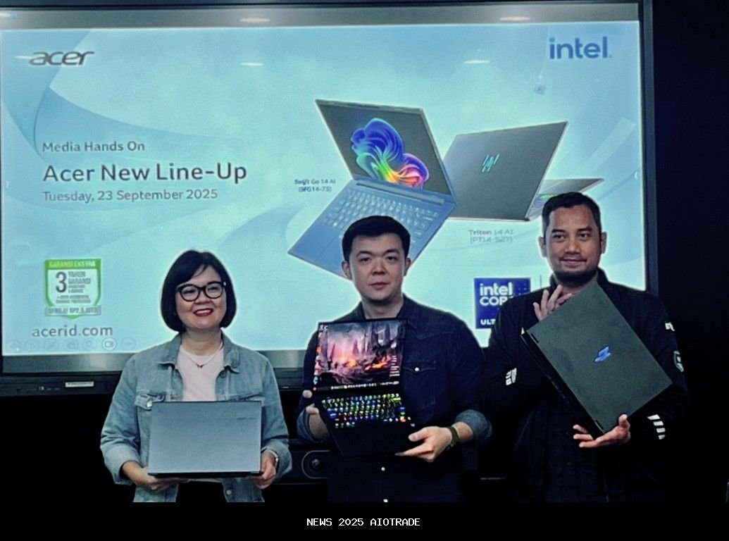 Acer Hadirkan Laptop AI di Indonesia: Swift, Nitro, Predator