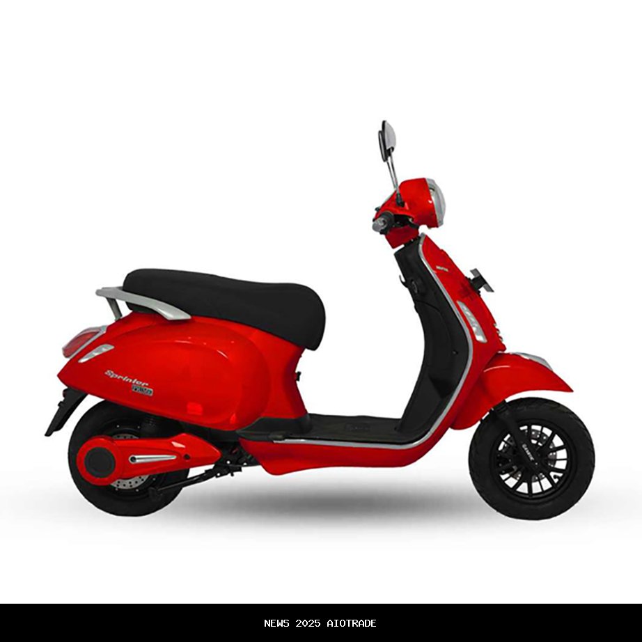 Sprinto Motor Listrik Meluncur di Semarang dengan Desain Gahar dan Fitur Lengkap