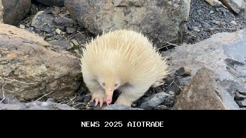 Ekidna Putih Langka Terlihat di Australia, Ini Fotonya