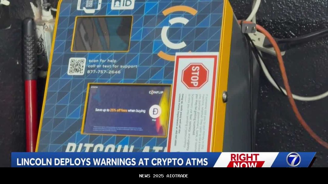 Pemimpin Lincoln berusaha mengatasi penipuan dengan stiker mesin ATM kripto baru