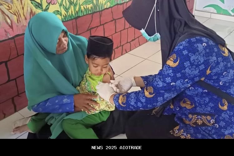 Pertama Kali, Puskesmas Sumenep Bebas Pasien Campak Sejak KLB Diumumkan