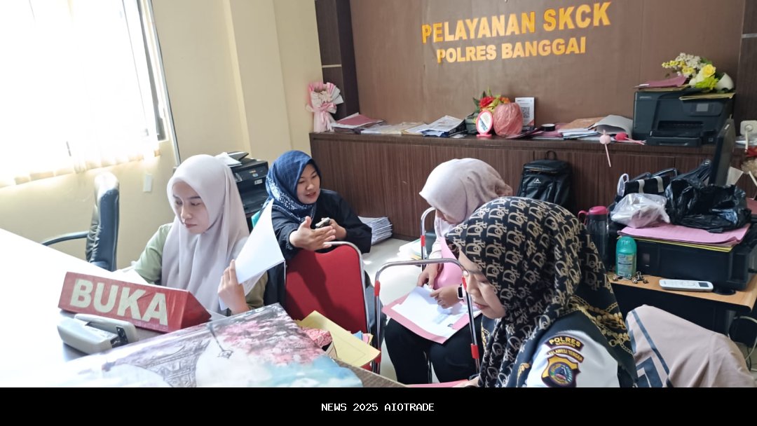TK Madani Luwuk Berkunjung ke Polres Banggai, Mengenal Proses SKCK dan Ujian SIM serta Edukasi Rambu