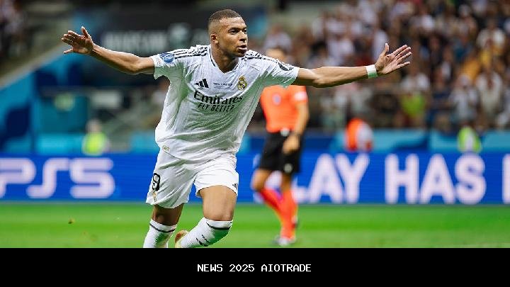 Real Madrid Kalahkan Levante 4-1, Mbappe Cetak Dua Gol