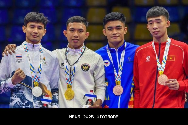 Peringkat medali SEA Games 2025: Indonesia raih 72 emas