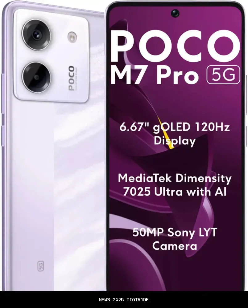 POCO M7 Pro 5G: HP 2 Jutaan dengan Layar AMOLED 120Hz, Kamera 50MP OIS, dan Cepat 45W!
