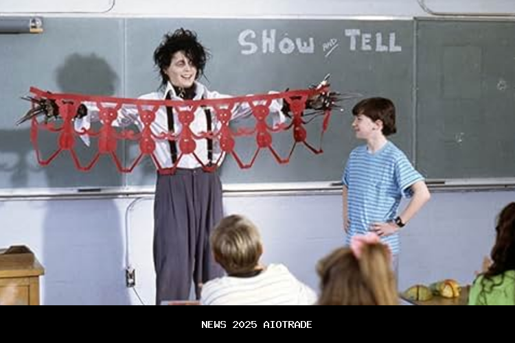 Sinopsis Edward Scissorhands: Cinta Tragis di Pinggiran Kota yang Menggugah Hati