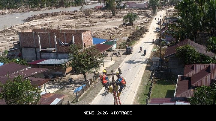 Pemulihan listrik Aceh di tiga kabupaten masih rendah