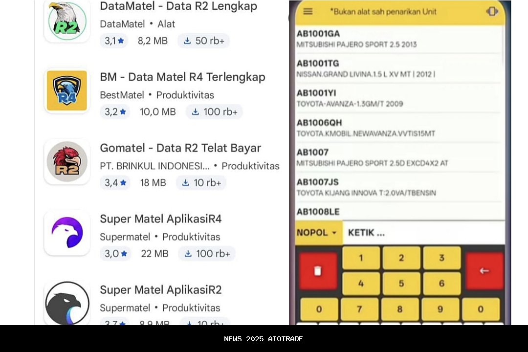 Bahaya Aplikasi Go Matel: Pura-Pura Debt Collector, Sokong Kendaraan