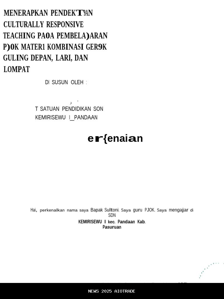 Pembelajaran CRT yang Dirancang Berdasarkan...
