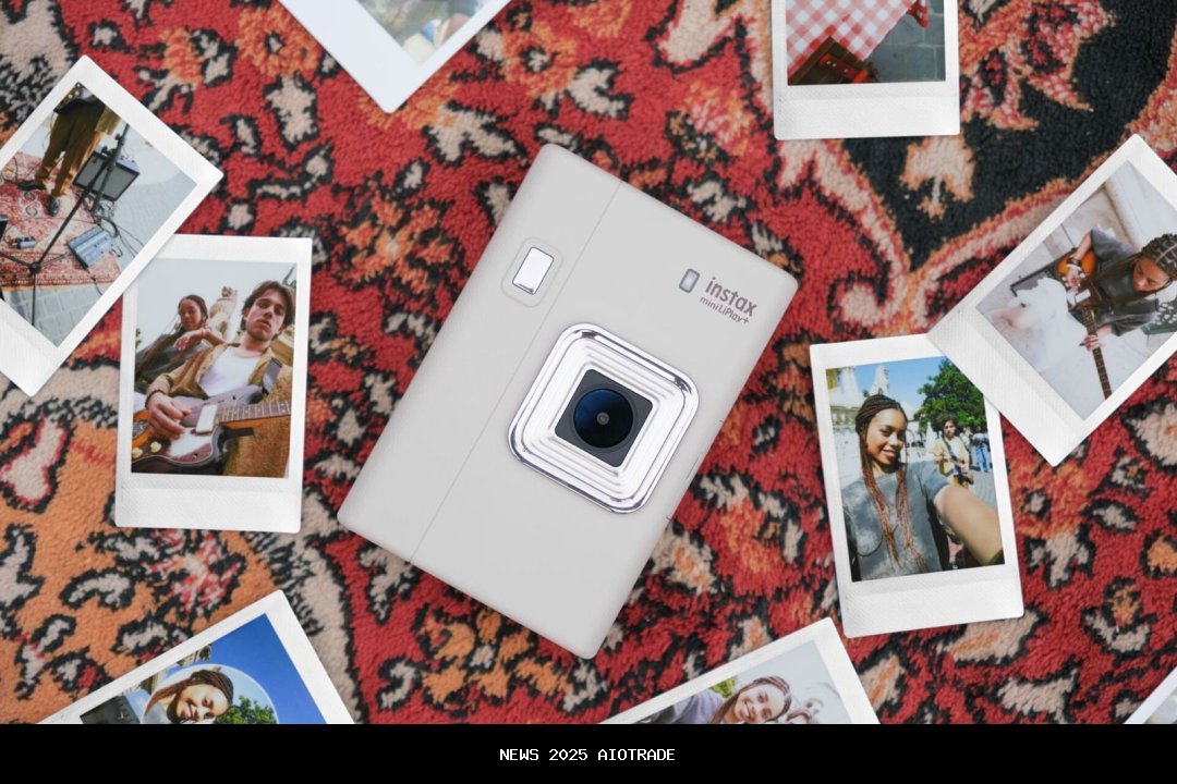 Fujifilm Luncurkan Instax mini LiPlay+, Kamera Instan Berfitur Suara