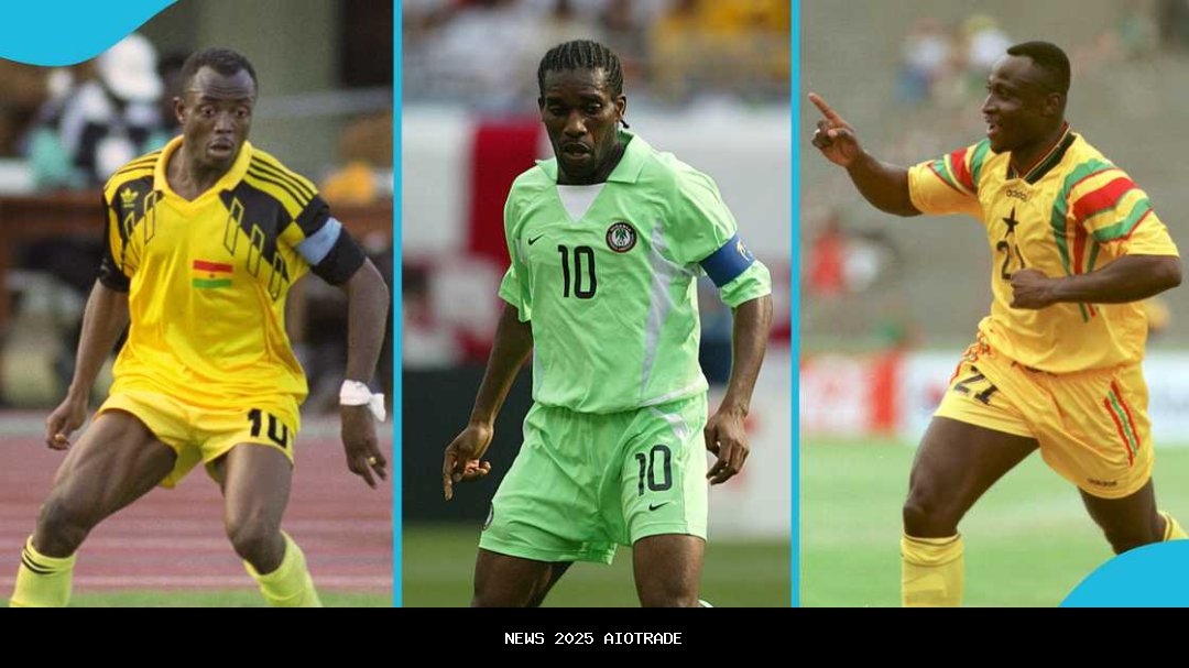 Ikon sepak bola Nigeria Jay-Jay Okocha memilih dua legenda Ghana dalam daftar lima pemain Afrika ter