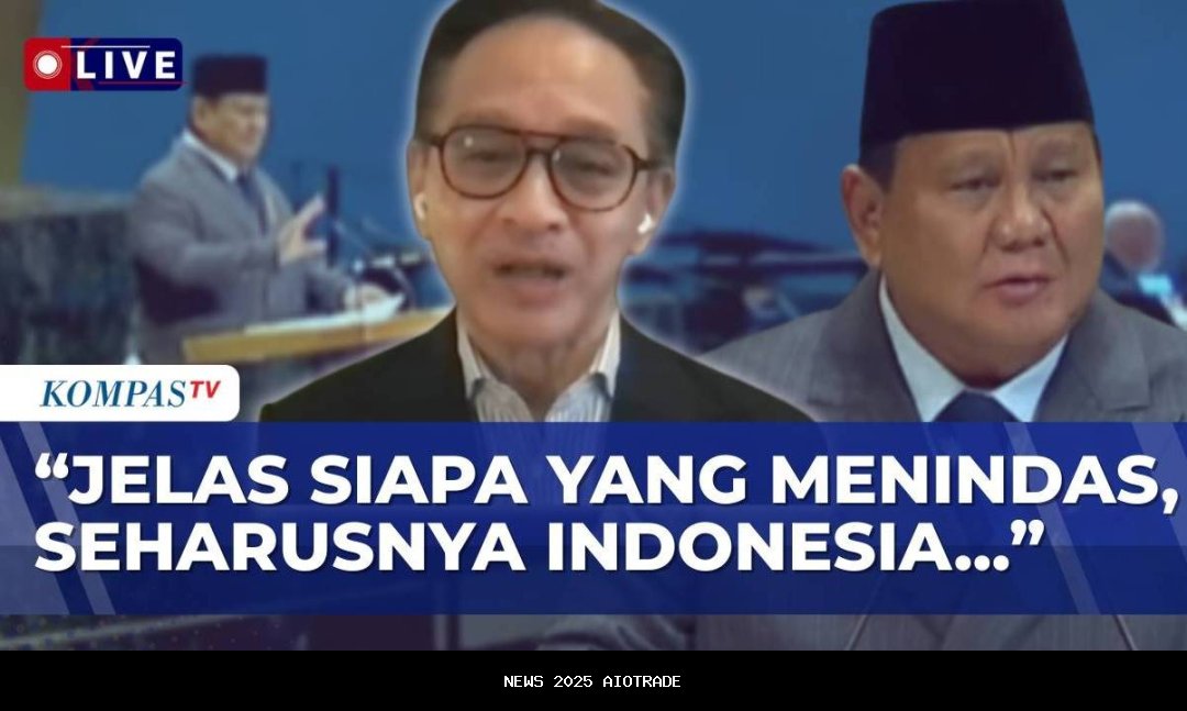 Eks Menlu Soroti Pidato Prabowo di KTT PBB: Israel, Palestina, dan Solusi Dua Negara