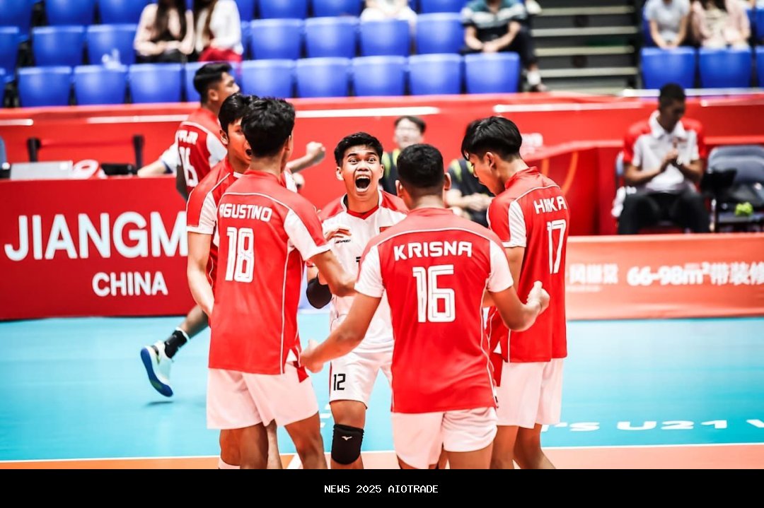 Jadwal Kejuaraan Dunia Voli U-21 2025 - Indonesia Hadapi Prancis di Babak 16 Besar