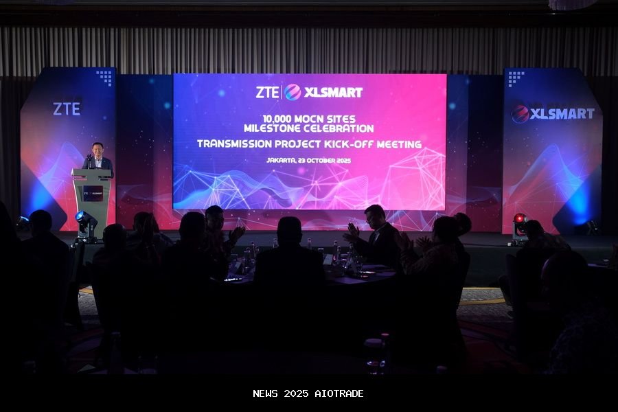 ZTE dan XLSMART Bangun 10.000 Titik Jaringan Nirkabel di Indonesia