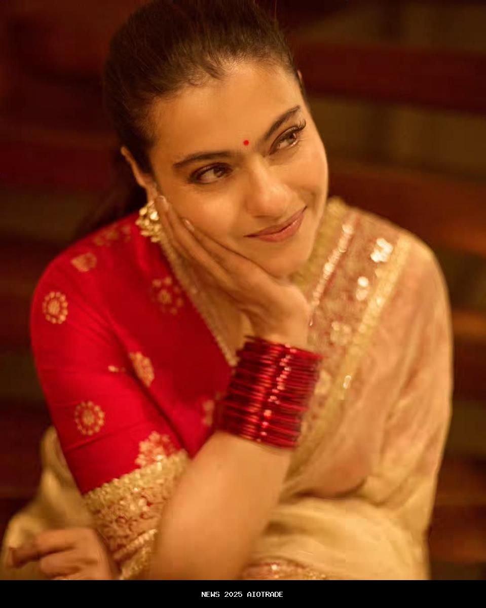 Kajol Kembali Syuting Sebulan Pasca Melahirkan, Membuat Publik Kagum!