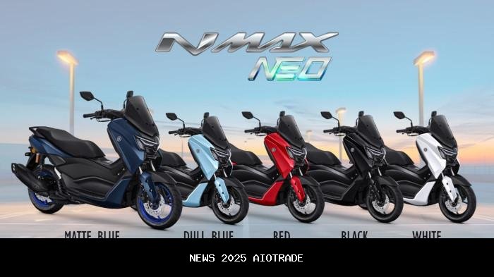 Yamaha Rilis Warna Baru NMAX Turbo dan NMAX NEO, Tampil Lebih Mewah