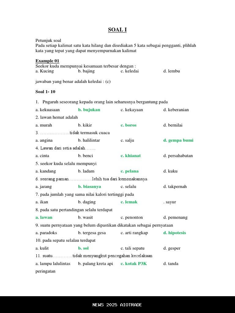 Ini Dia Soal GAT PLN yang Jadi Kunci Lolos Seleksi Pegawai