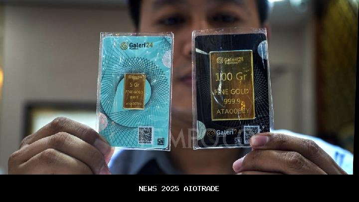 Harga emas Antam hari ini naik jadi Rp 2.631.000 per gram