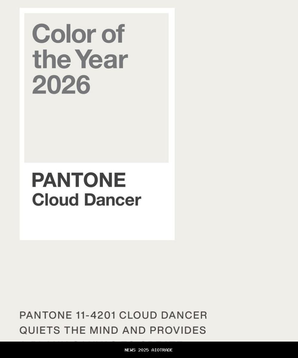 Alasan Cloud Dancer Jadi Tren 2026 Menurut Pantone