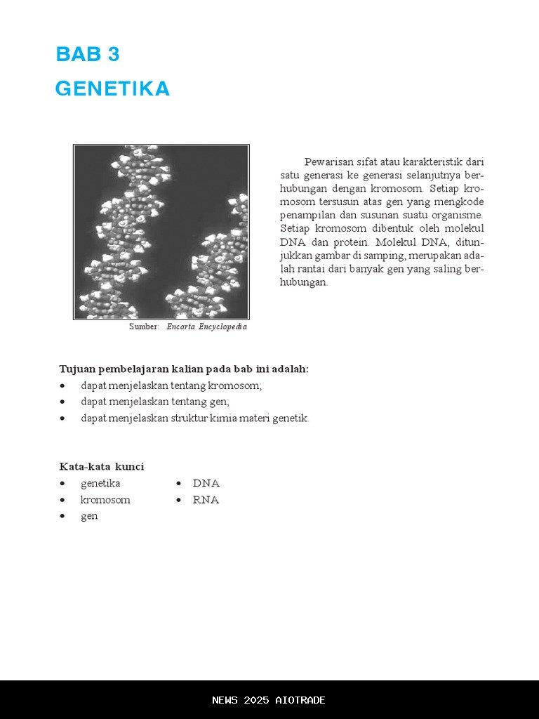 Kunci Jawaban Biologi Kelas 12 SMA/MA Halaman 121–125 Bab Genetika