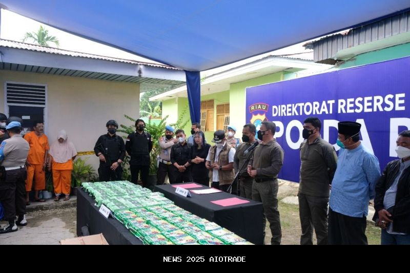 Tujuh Anggota Sindikat Narkoba Cina-Malaysia Ditangkap, 17,6 Kg Sabu Disita di Empat Provinsi