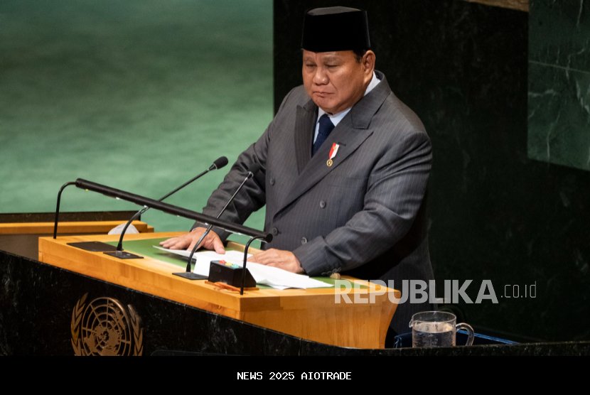Prabowo Sebut Kata Genosida di Depan PBB