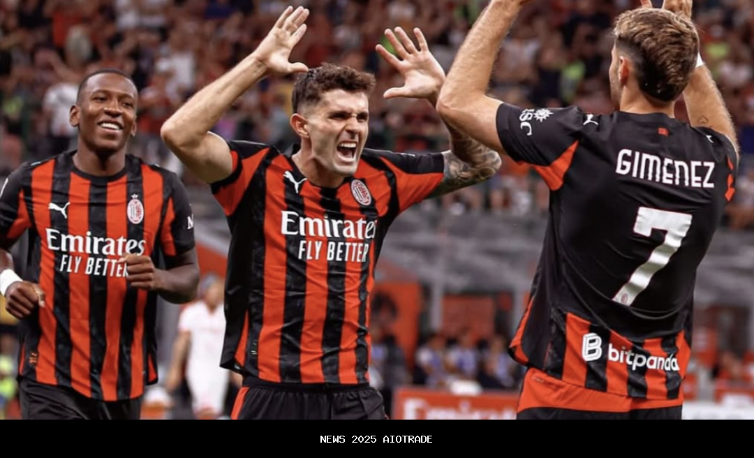 Pulisic Cedera Hamstring, AC Milan Kehilangan Pemain Selama Sebulan
