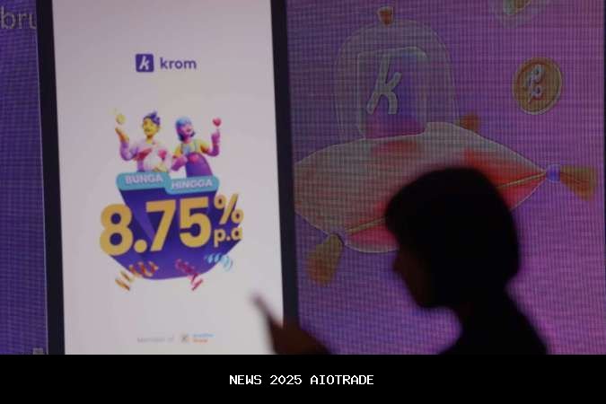 Krom Bank Angkat Bicara Usai Saham Melonjak 14% Akhir Pekan Lalu