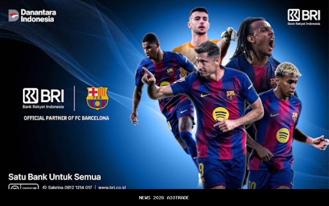 BRI bekerja sama dengan Barcelona, luncurkan kartu debit spesial
