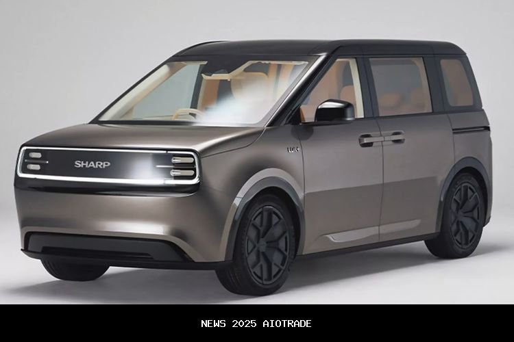 Sharp Luncurkan Mobil Listrik LDK+ Kolaborasi dengan Foxconn
