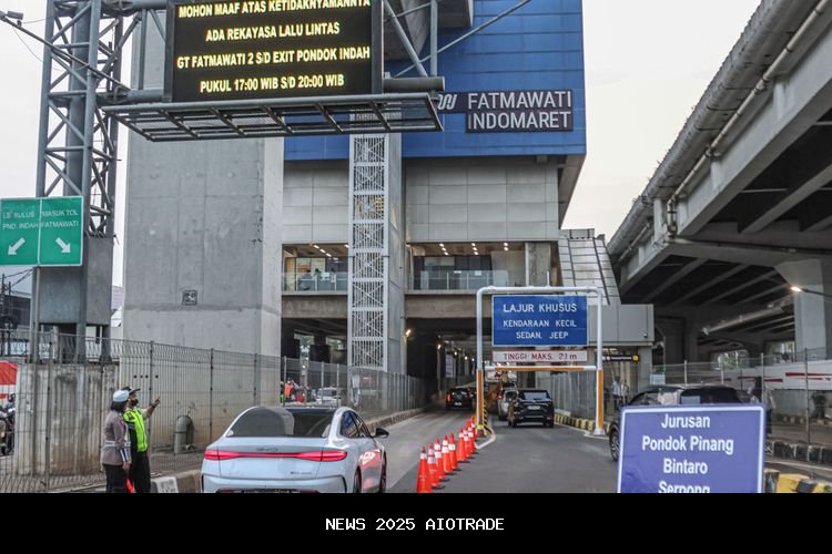 Lalu Lintas TB Simatupang Efektif, Gerbang Tol Fatmawati 2 Gratis Sampai Akhir Oktober