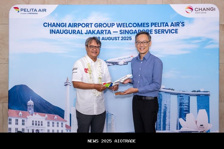 Pelita Air Buka Penerbangan Internasional ke Singapura