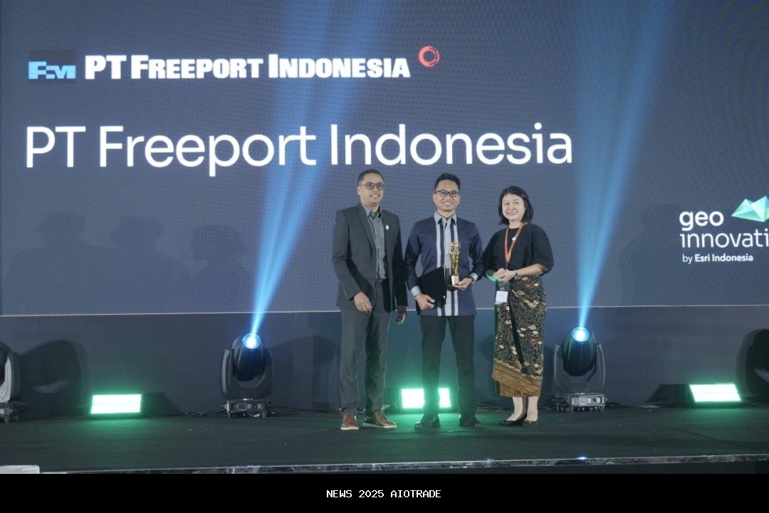 Freeport Indonesia Menangkan GeoInnovation Award 2025 dengan Detektor Kebisingan