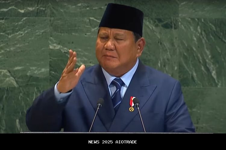 Prabowo Panas di PBB, Tegaskan Solusi Dua Negara Israel-Palestina