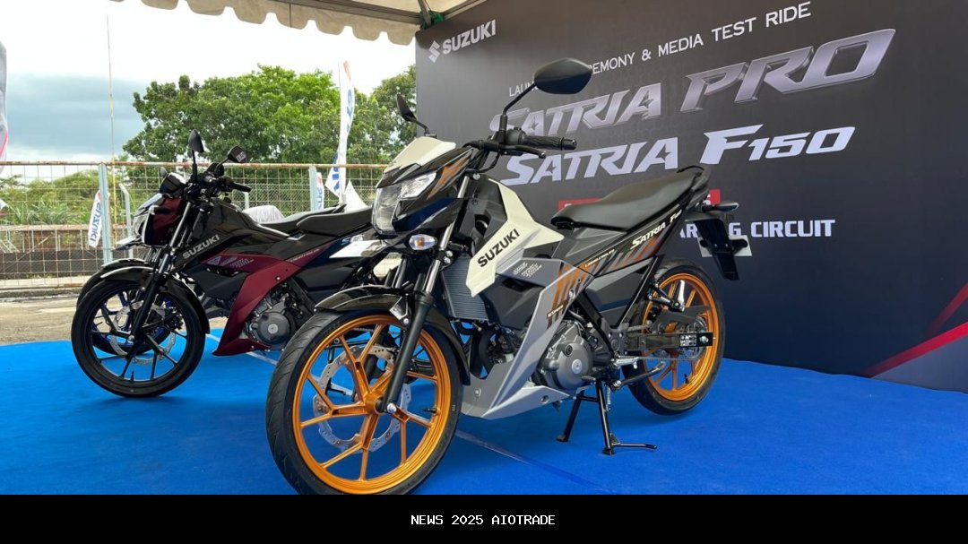 Suzuki Umumkan Target Tinggi untuk Satria Pro dan F150, Ini Jumlahnya