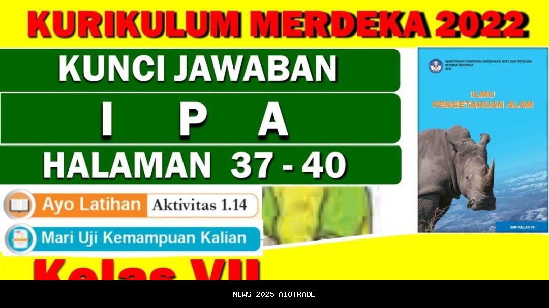 Kunci Jawaban IPA Kelas 8 Bab 4 Halaman 109 Revisi Terbaru