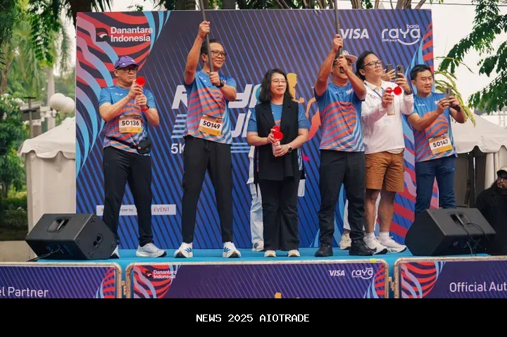 Bank Raya Kolaborasi dengan Visa, Hadirkan Kartu Virtual Debit di Raya Run 2025