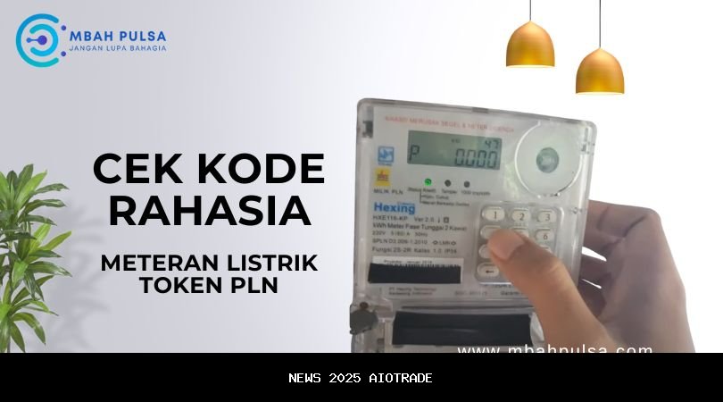 Kode Rahasia KWH Meter PLN untuk Cek Token, Sisa Daya, dan Matikan Alarm