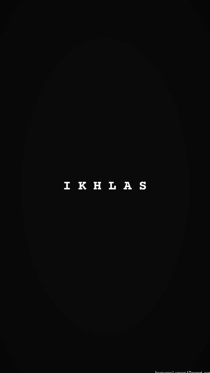 ikhlas 
