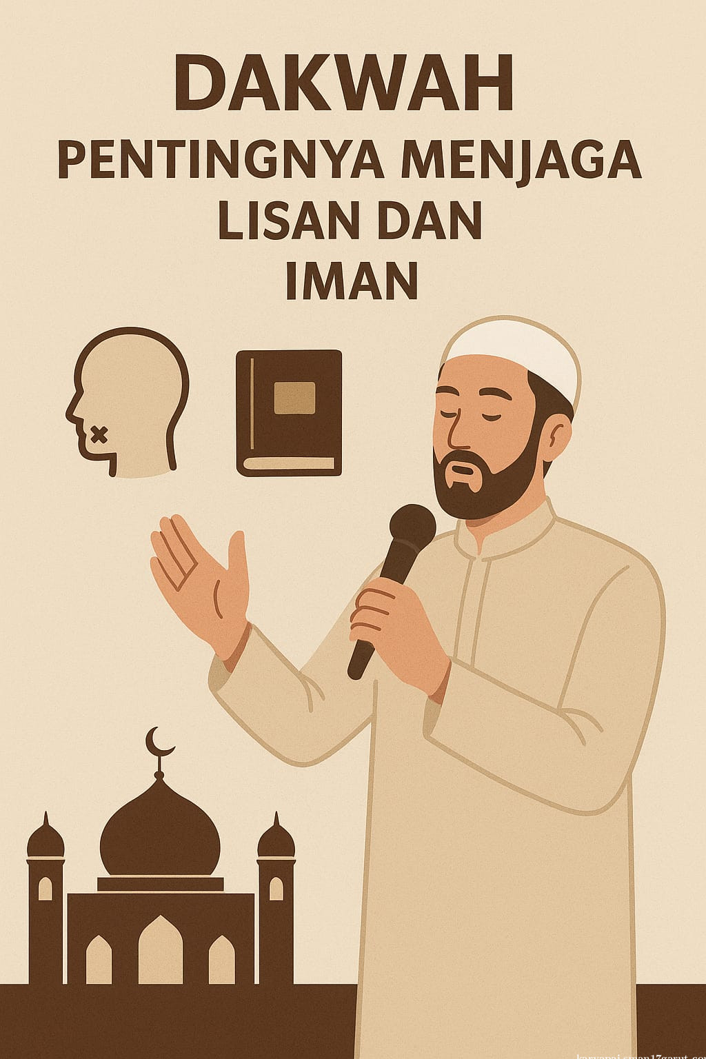 menjaga lisan, menjaga iman