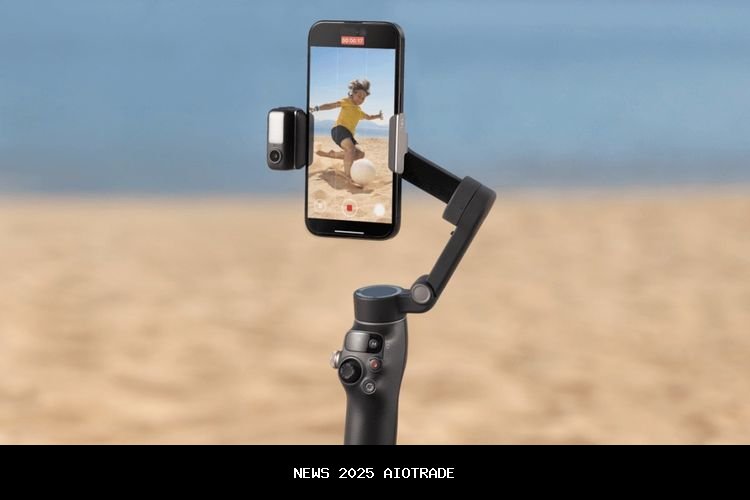 DJI Osmo Mobile 8 Dirilis, Gimbal Ponsel dengan Pelacak Canggih dan Rotasi 360 Derajat